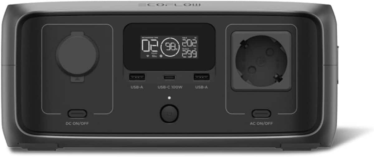 Test de la station électrique portable EcoFlow RIVER 3 UPS 600W reconditionnée