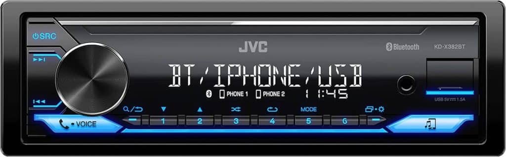 Test de l'autoradio Bluetooth JVC KD-X382BT