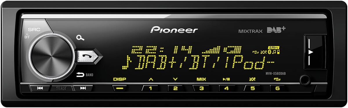 Test de l'autoradio Pioneer MVH-X580DAB : connectivité et compatibilité étoffées