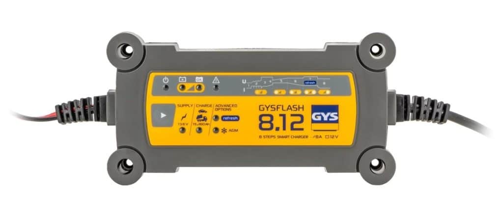 Test du chargeur de batterie intelligent GYS GYSFLASH 8.12 8A
