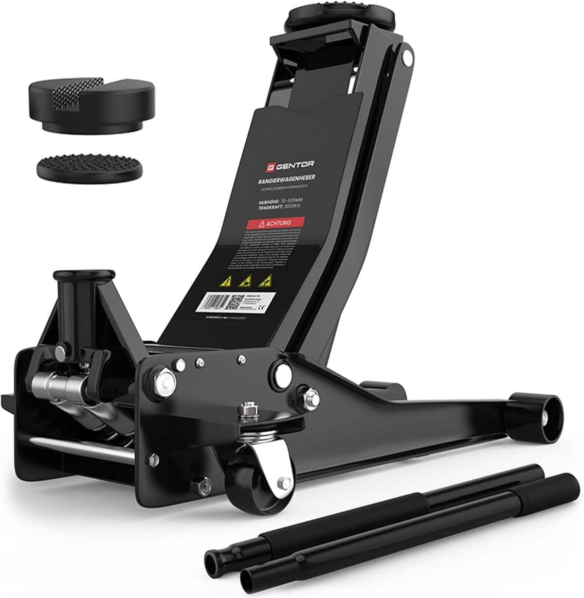 Test du cric hydraulique 3T : performance et polyvalence