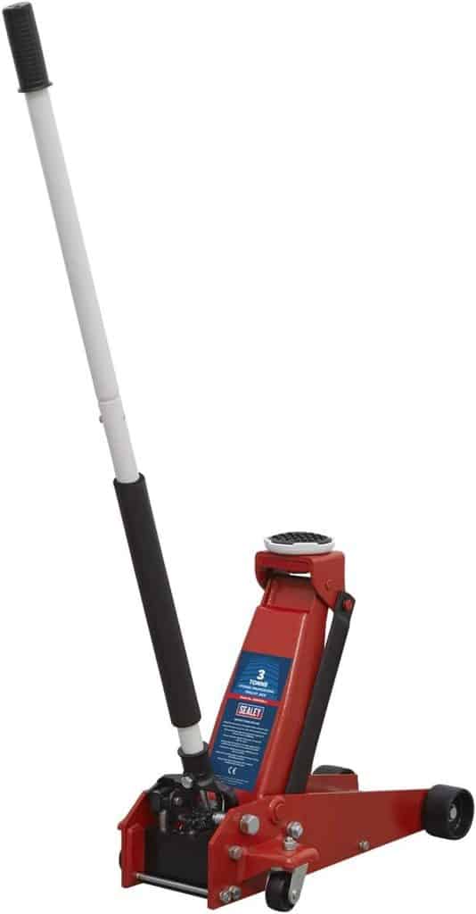 Test du cric Sealey 3000CXD - puissance 3 tonnes