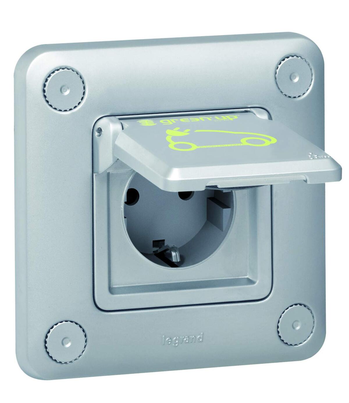 Test : prise encastrée Green'up Access pour véhicule électrique