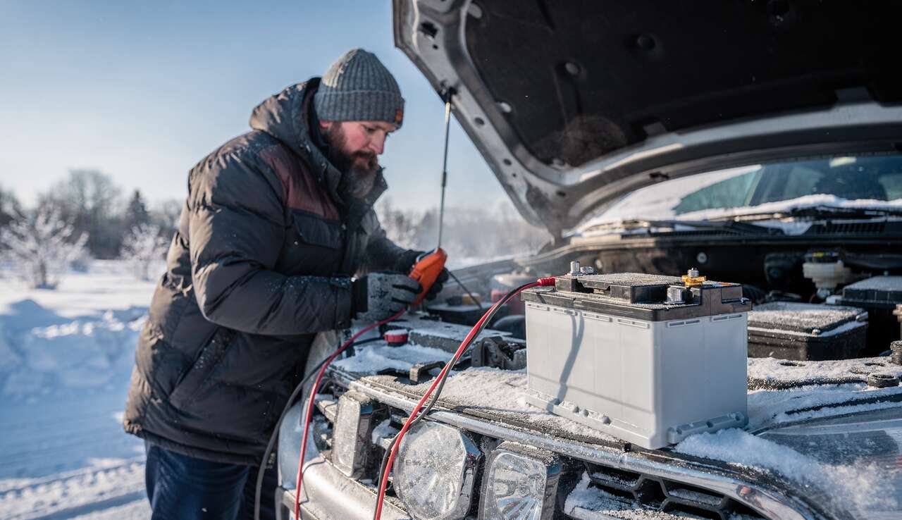 Batterie de voiture en hiver : conseils pour éviter les pannes