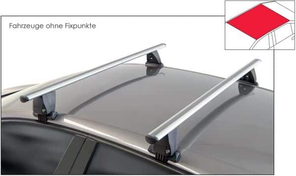 Porte-skis YELO 6 paires de skis + barres de toit VDP Delta compatibles avec BMW X3 (F25) (5 portes) 2010-2017