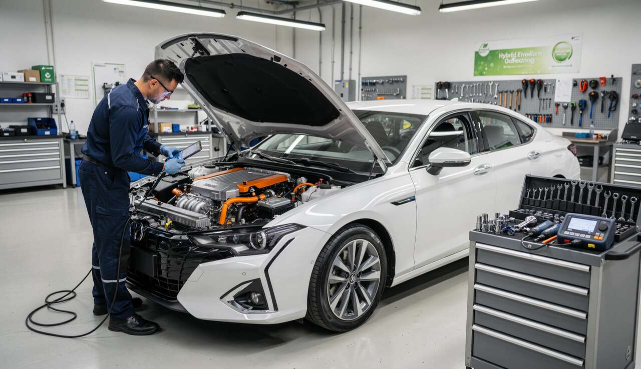Entretien des voitures hybrides : guide 2026