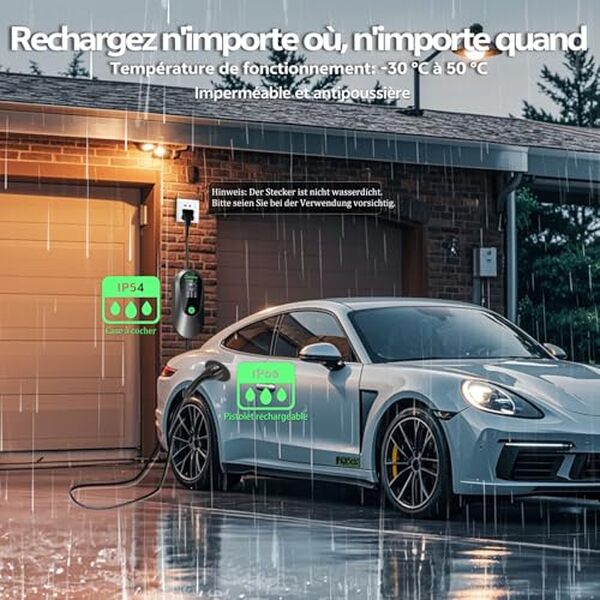 Découvrez le test du câble de recharge Nemix Type 2 : écran HD, optimisation de la charge programmable et performance inégalée pour vos véhicules électriques.