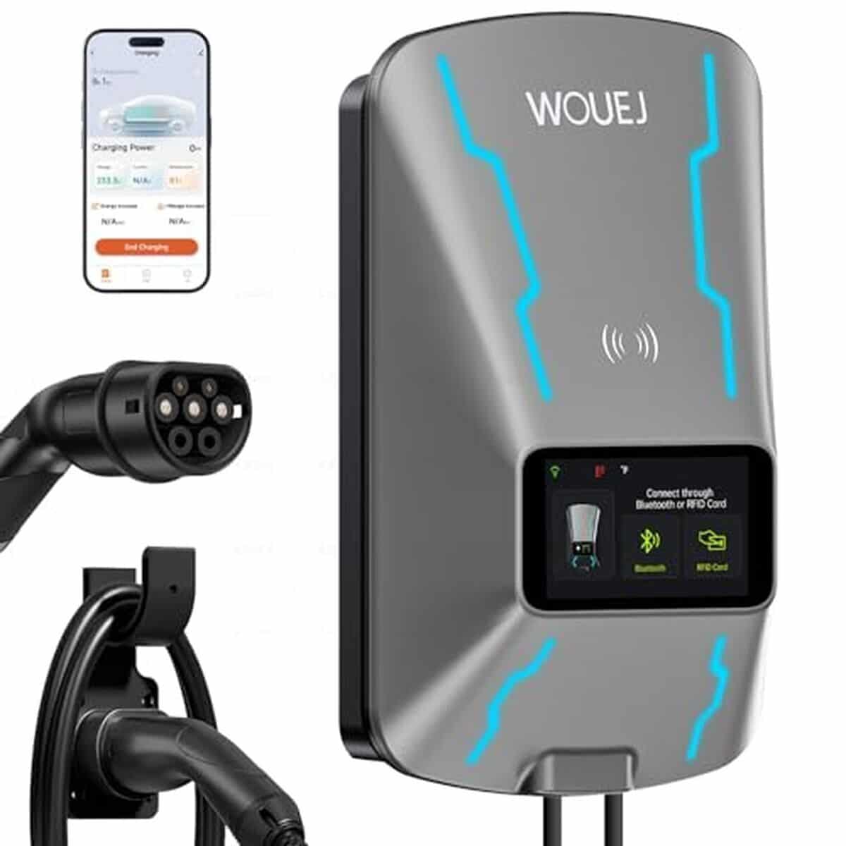 Test de la station de charge WOUEL 22 kW : puissance et compatibilité