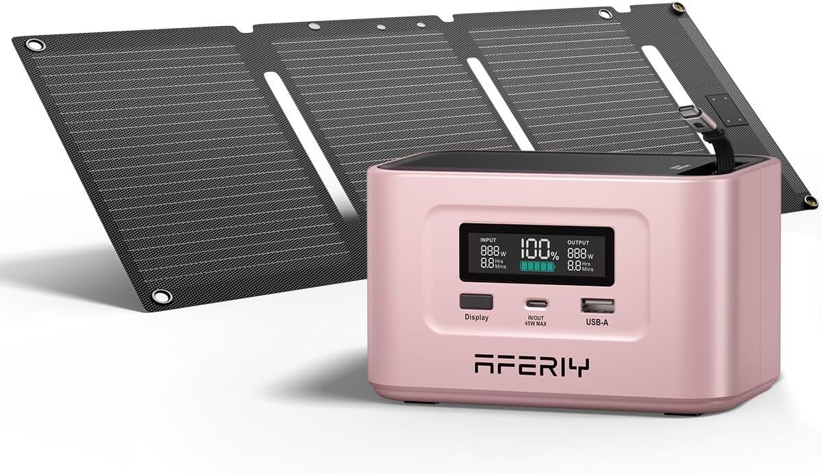 Test de la station portative AFERIY avec panneau solaire de 30 W