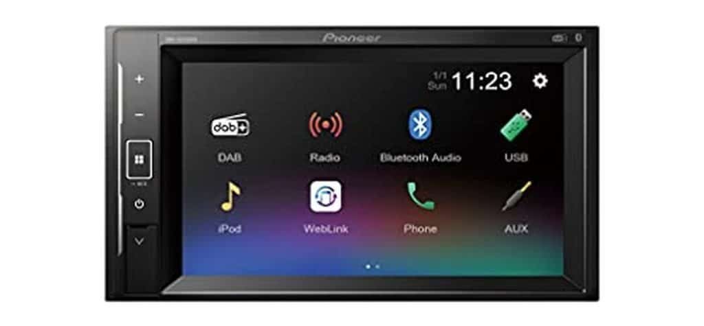 Test de l'autoradio Pioneer DMH-A240DAB : écran 6, 2" et DAB+