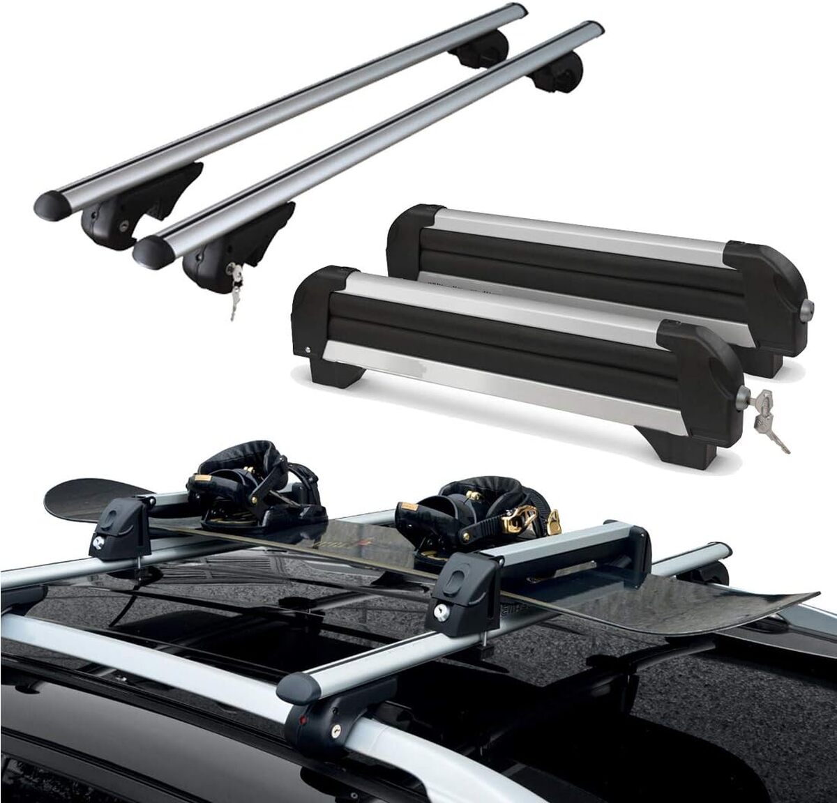 Test des barres de toit Jeep Renegade : polyvalence et style pour vos skis