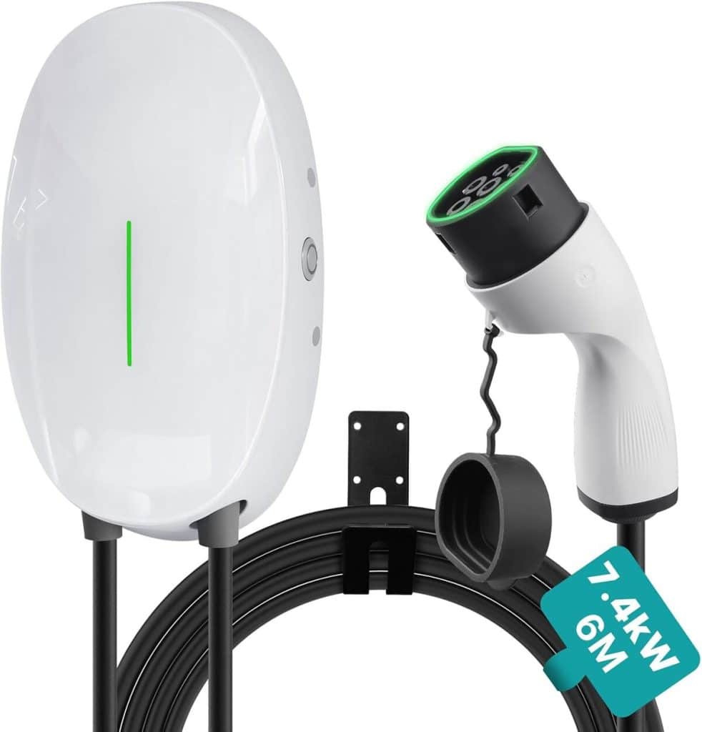 Test du chargeur EV Teskee Wallbox 7, 2kW : l'allié de votre voiture électrique