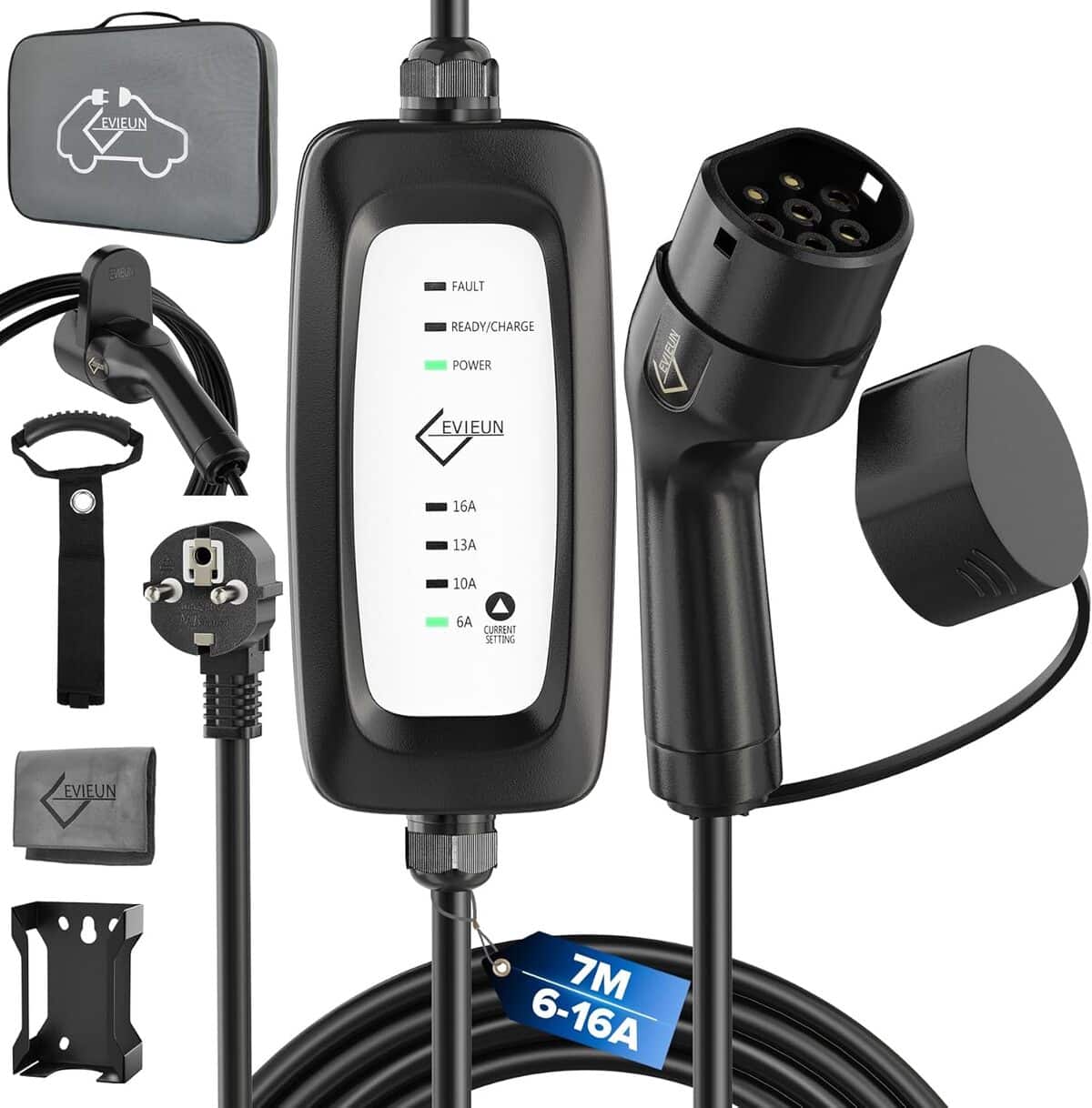 Test du chargeur Evieun 3, 6 kW pour véhicules électriques