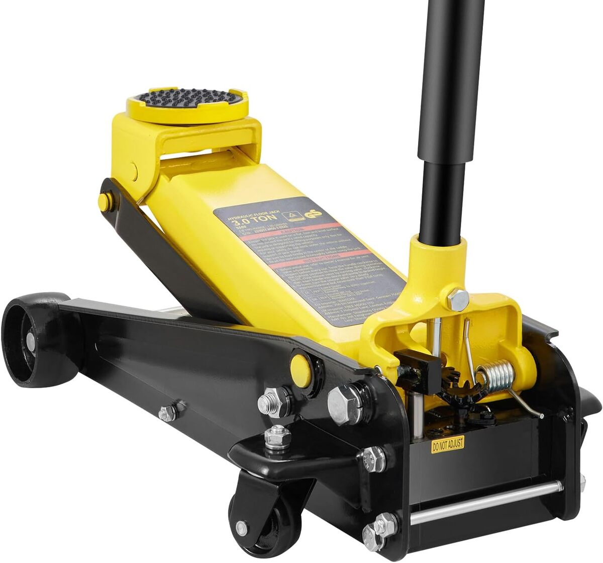 Test du cric rouleur VEVOR 3 tonnes : performant et robuste