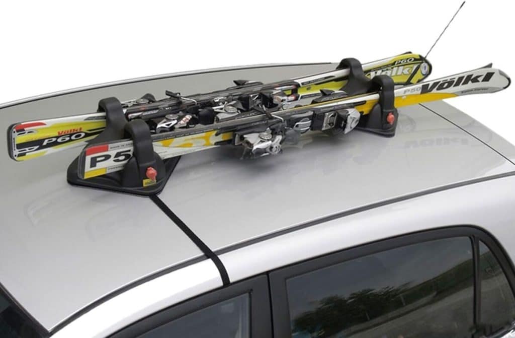 Test du kit Menabo : porte-skis magnétiques universels