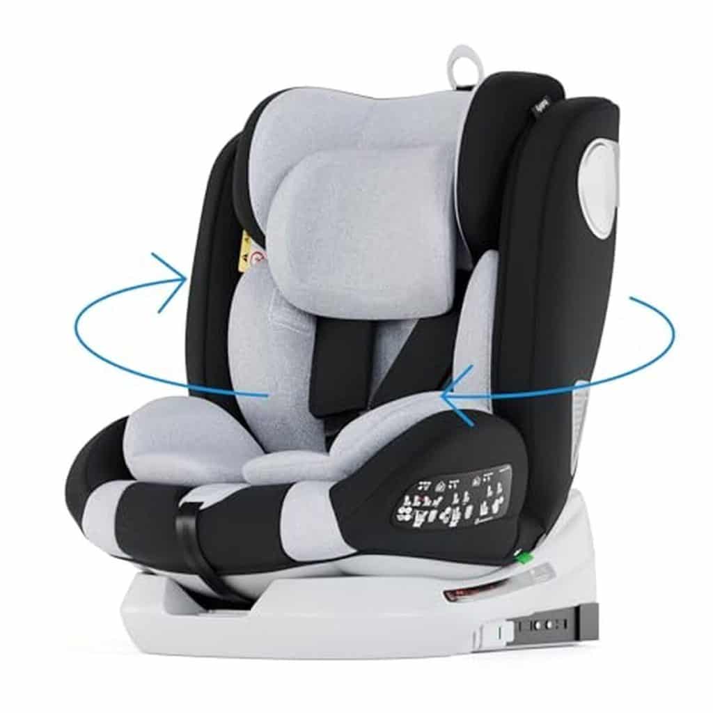 Test du siège auto pivotant Babify Onboard 0-36 kg