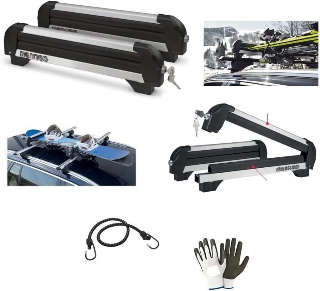 Test : porte-ski aluminium pour Mitsubishi Outlander 2026