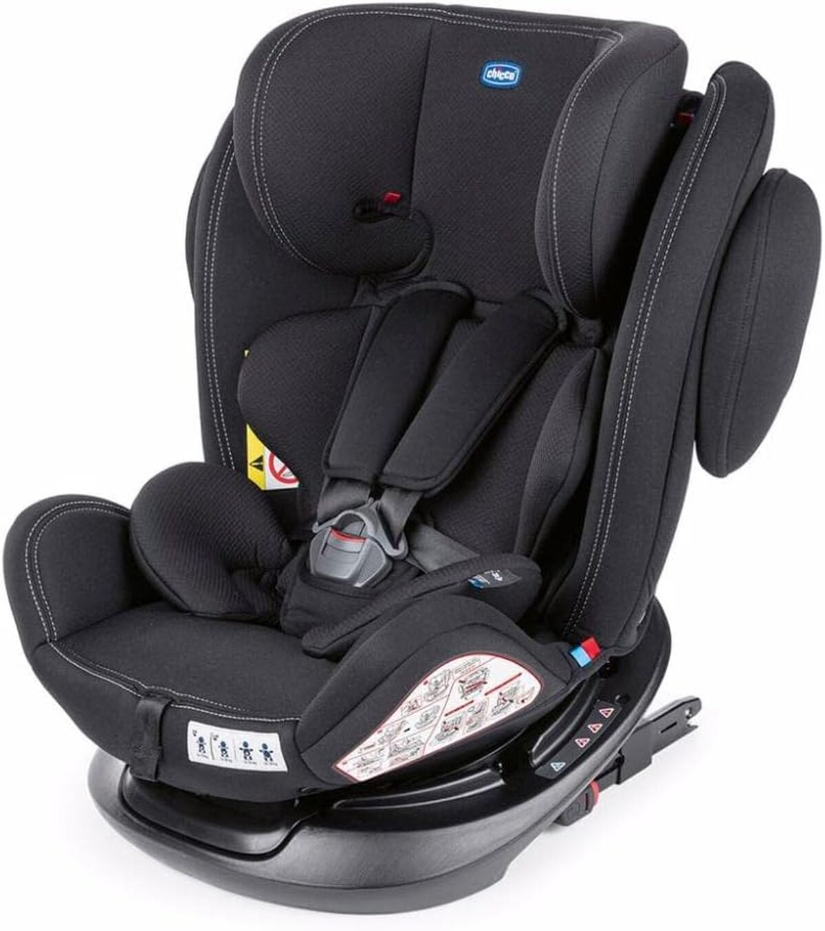 Test : siège auto Chicco Unico Plus rotatif et inclinable 0-36 kg
