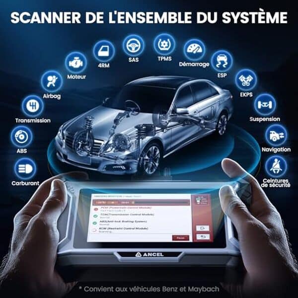 Découvrez notre analyse détaillée de la valise diagnostic Ancel DS160, l'outil idéal pour l'entretien des véhicules Benz et Maybach. Profitez de conseils pratiques et performances optimales pour vos diagnostics auto.