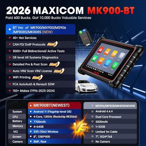 Découvrez notre analyse approfondie de la valise diagnostic Autel MaxiCOM MK900BT : ses performances remarquables et ses fonctionnalités avancées à ne pas manquer.