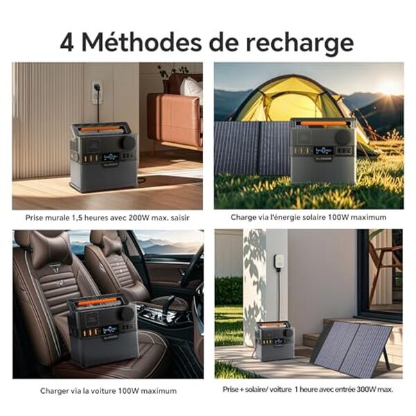 Découvrez notre test de la station électrique portable Allpowers S300 : un modèle ultrarapide, silencieux et idéal pour vos besoins énergétiques nomades.