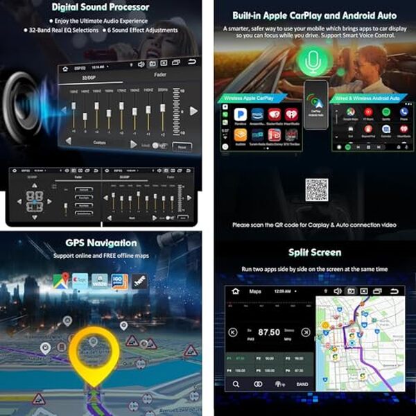 Découvrez notre analyse approfondie de l'autoradio Erisin Android 14 conçu pour les véhicules Ford. Profitez d'une performance 8-Core avec CarPlay sans fil pour une expérience de conduite inégalée. Explorez ses caractéristiques et avantages dès maintenant.