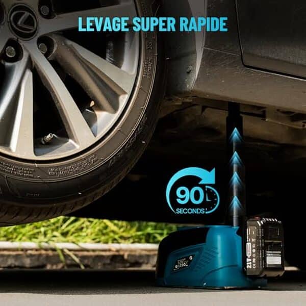 Découvrez le cric électrique Seesii 5T : un outil puissant et autonome pour faciliter le levage des véhicules en toute sécurité. Explorez ses caractéristiques et avantages clés pour vos besoins de mécanique.