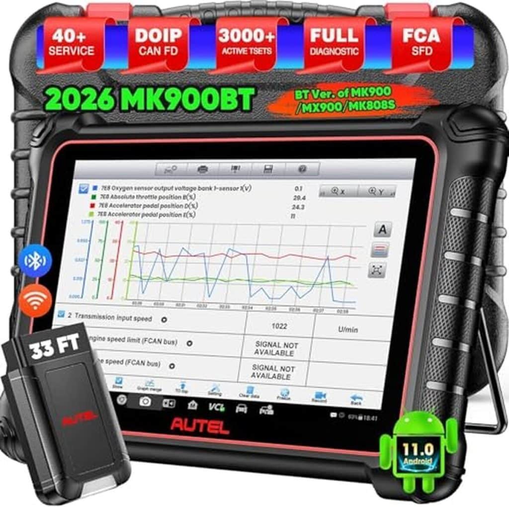Test de la valise diagnostic Autel MaxiCOM MK900BT : performance maximale et fonctionnalités avancées