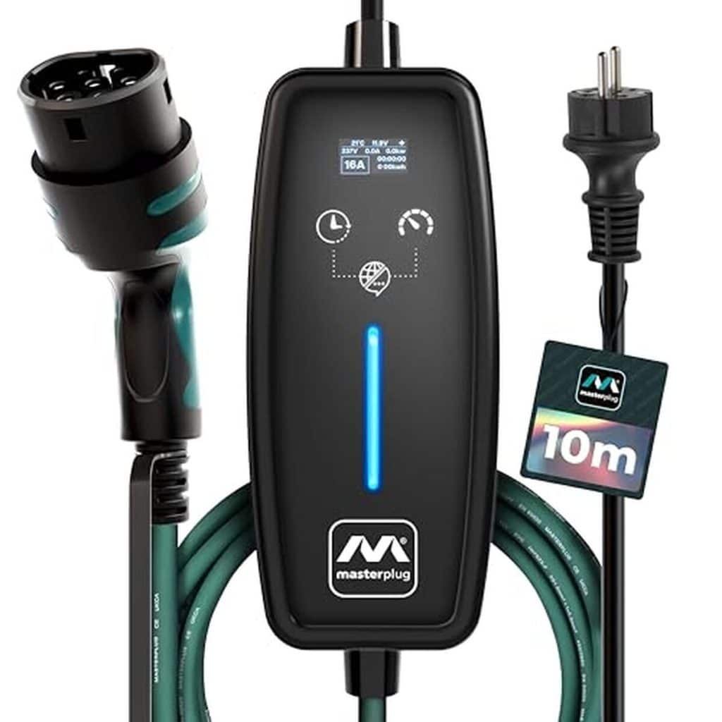 Test : câble de charge Masterplug VE 10m 3, 6 KW
