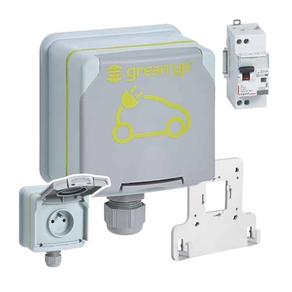Test de la prise murale Legrand Green'up Access pour véhicule électrique