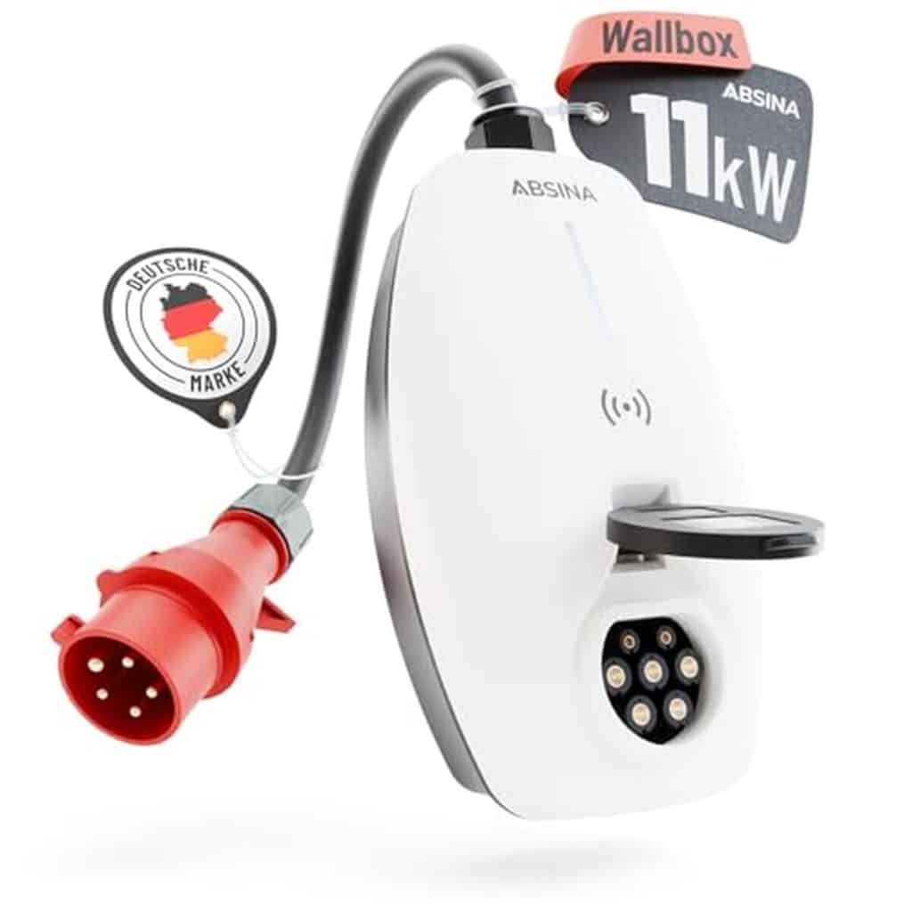 Test de la wallbox ABSINA 11kW : recharge intelligente via application