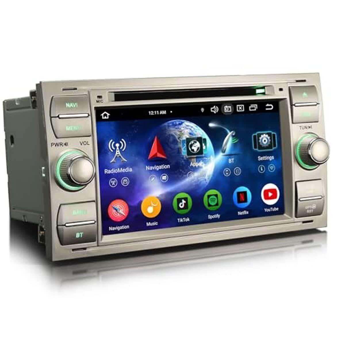 Test de l'autoradio Erisin Android 14 pour Ford : performance 8-Core et CarPlay sans fil