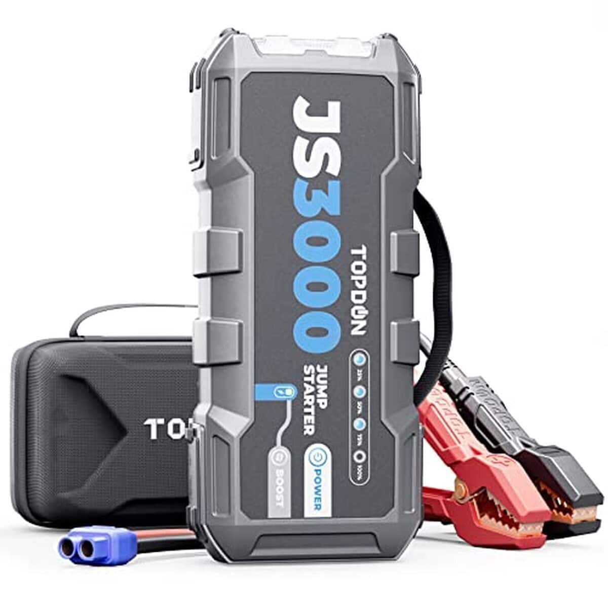 Test du booster TOPDON JS3000 : 3000A et charge rapide