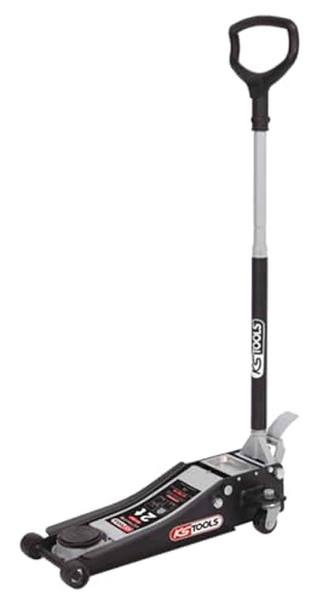 Test du cric extra plat KS Tools 161.0367, capacité 2t