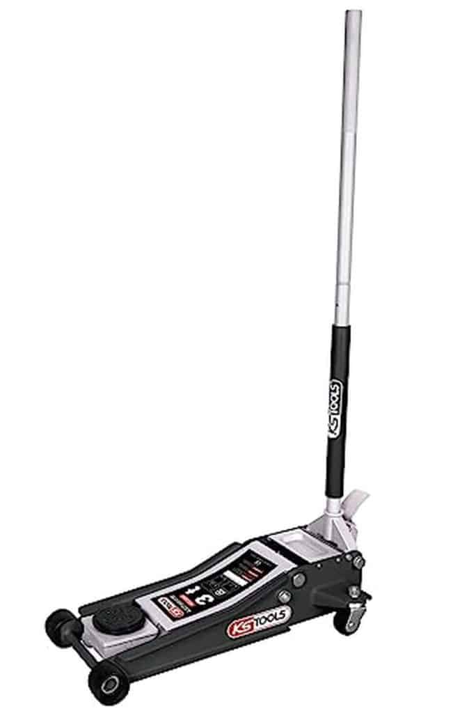 Test du cric hydraulique rouleur KS TOOLS ULTIMATE 3 t