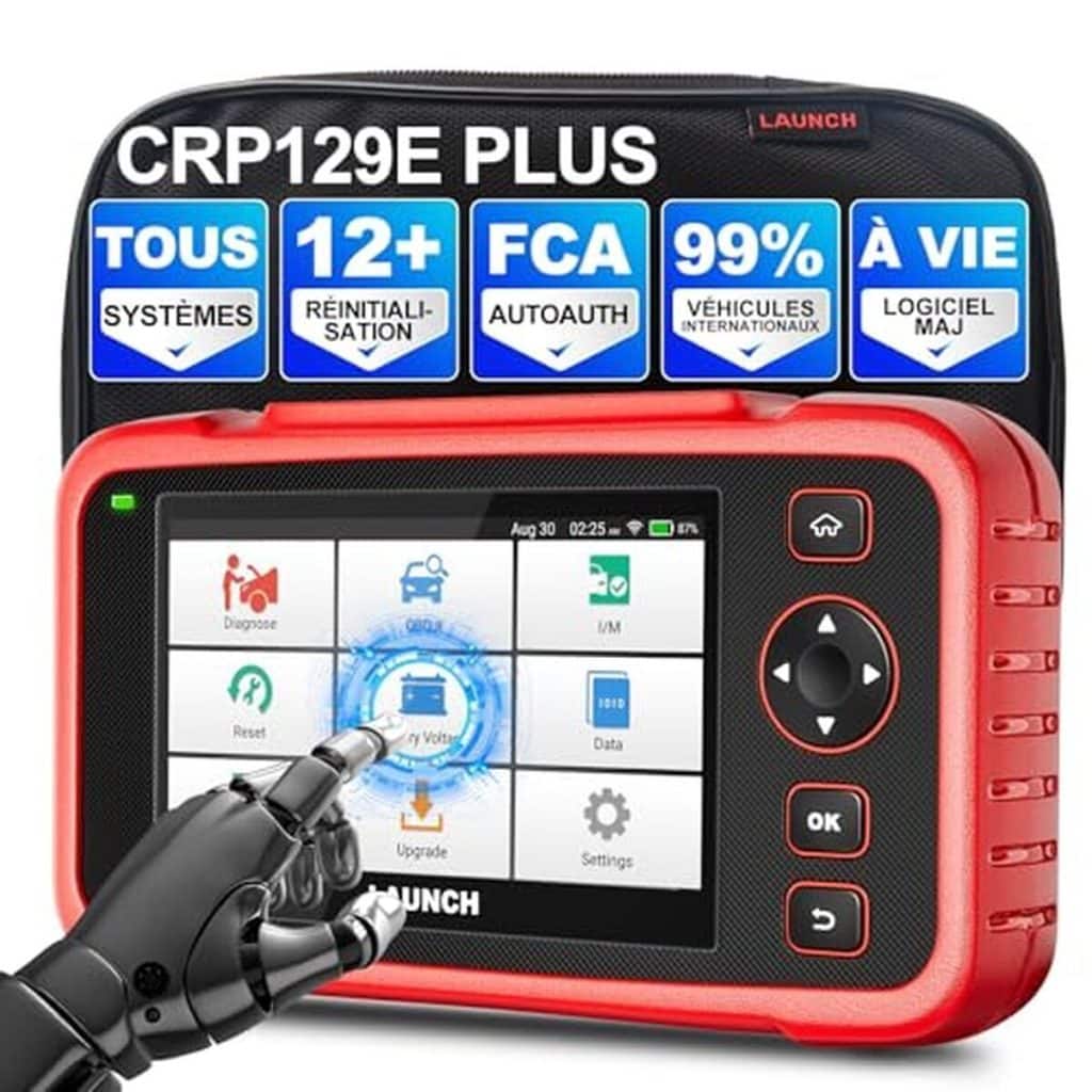 Test : valise diagnostic auto Launch CRP129e Plus Elite