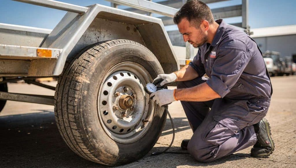Pression des pneus de remorque 500kg : guide de diagnostic et solutions