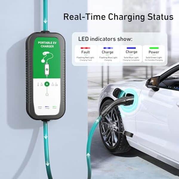 Découvrez le chargeur EVJUICION 15 mètres, performant et fiable pour une recharge rapide de votre voiture électrique. Apprenez-en plus sur ses fonctionnalités et avantages dans notre article.