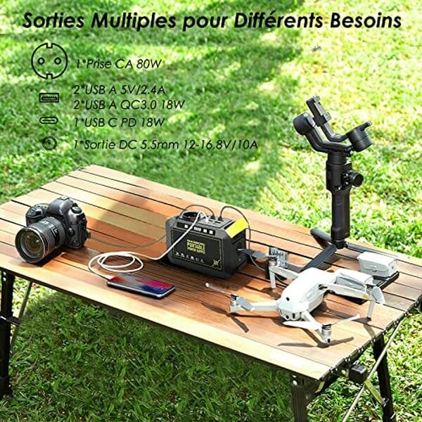 Découvrez notre analyse approfondie du générateur portable Marbero 88, 8Wh 80W : performance, autonomie et praticité pour vos besoins énergétiques.