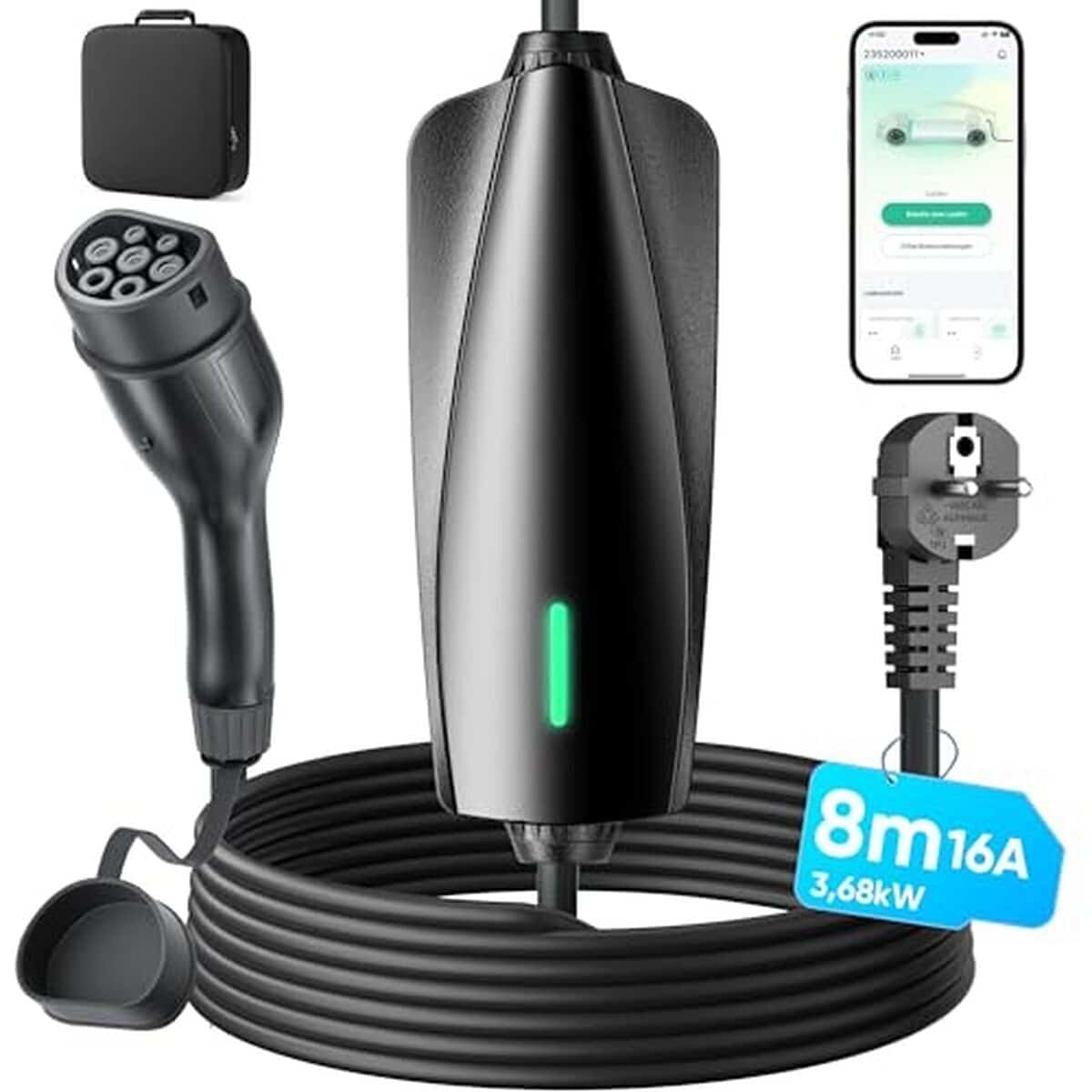 Test borne de recharge 3.68kW : performance et innovation