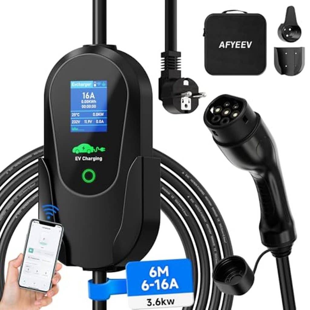 Test du chargeur AFYEEV : efficacité et réglage pour votre voiture électrique