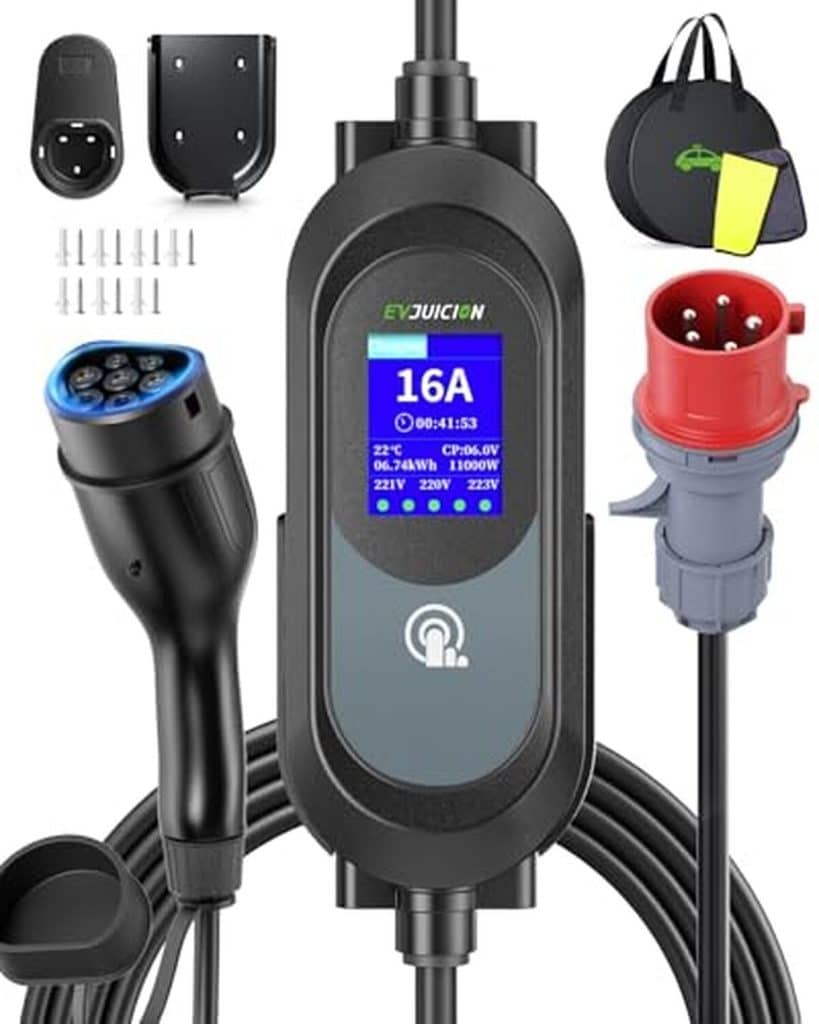 Test du chargeur Evjuicion 11kW : rechargez efficacement votre voiture électrique
