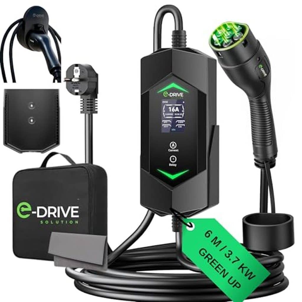 Test du chargeur portable pour voiture électrique E-Drive Solution