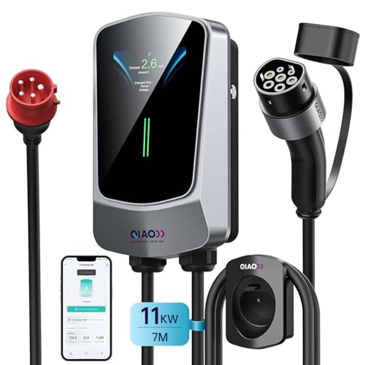 Test du chargeur QIAO)) Wallbox 11 KW : performance au rendez-vous