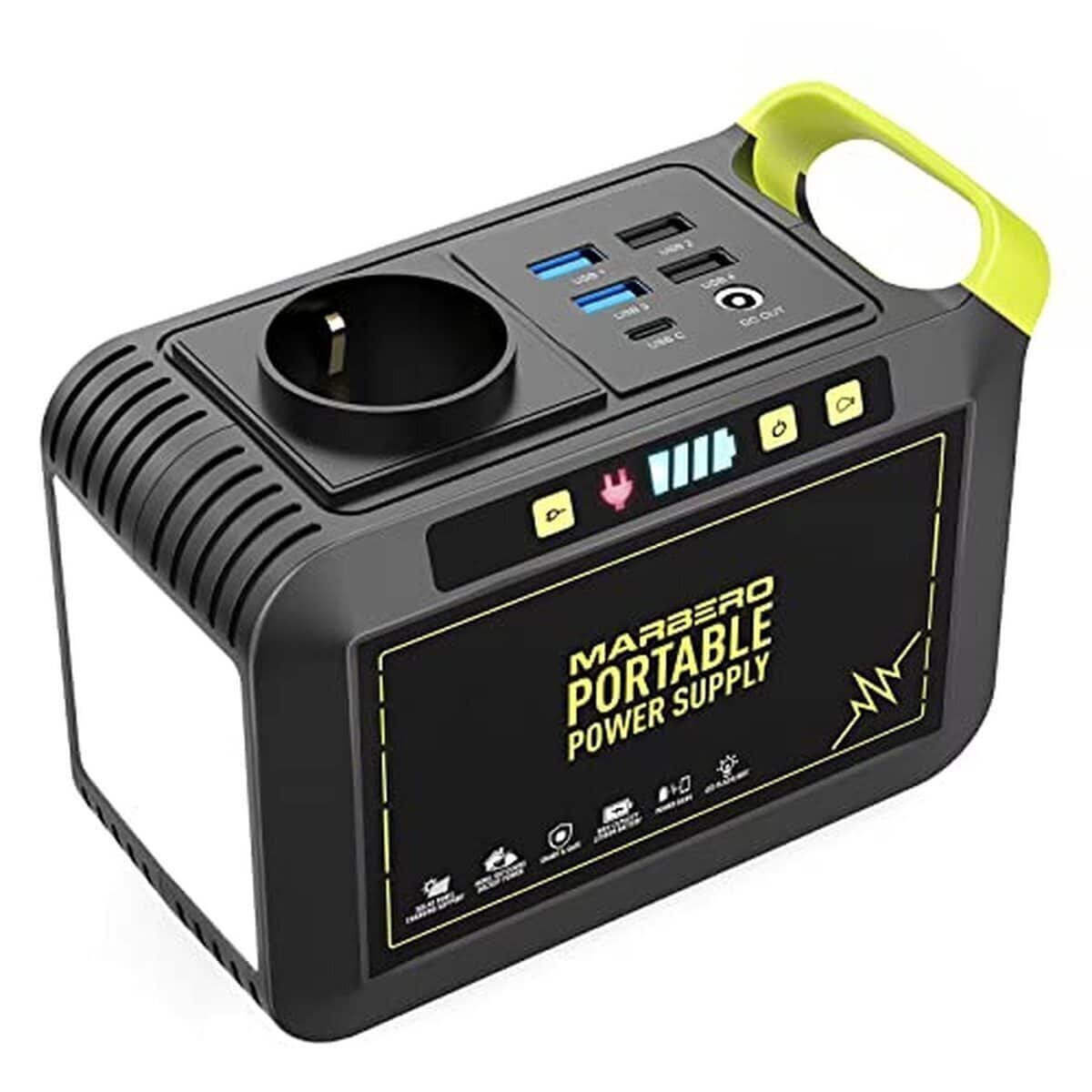 Test : générateur portable Marbero 88, 8Wh 80W
