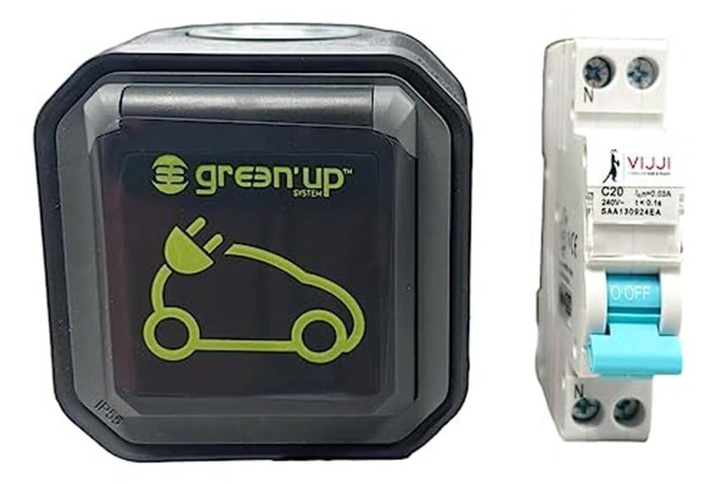 Test : pack disjoncteur 20A + prise Legrand pour extérieur