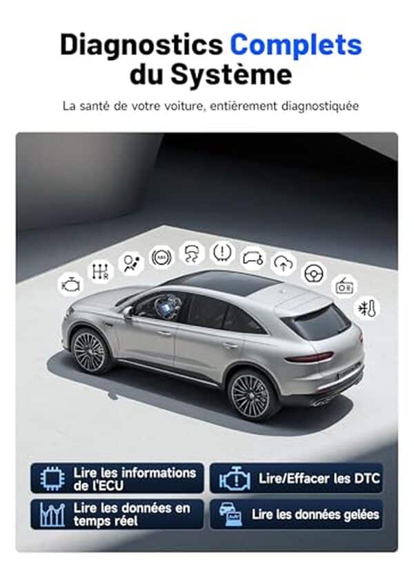 Découvrez le potentiel du scanner OBD2 TOPDON ArtiDiag600 Elite : votre allié pour un diagnostic auto complet et efficace. Analysez les performances de votre véhicule avec précision.