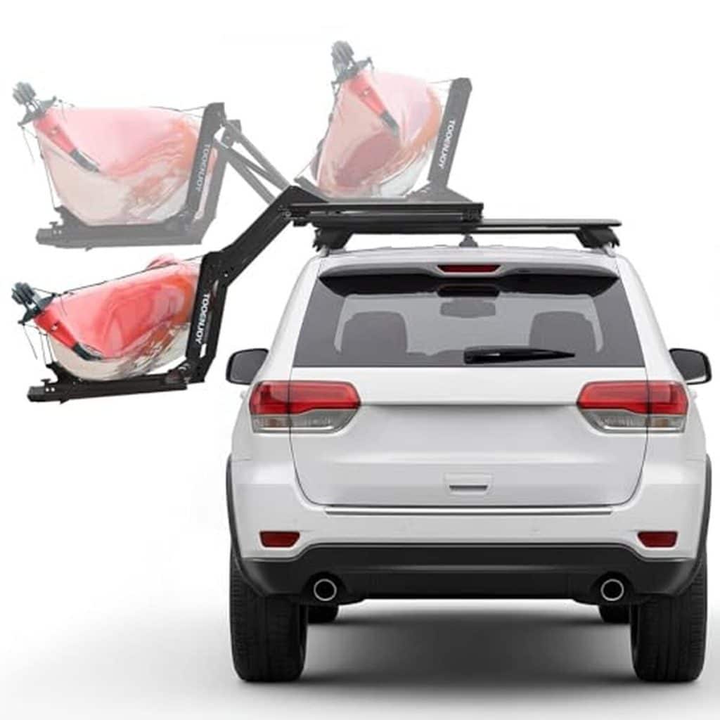 Test de la barre de toit TOOENJOY pour kayak : assistance au levage 45 kg