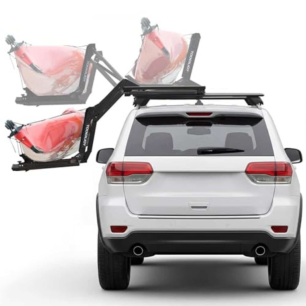 Test de la barre de toit TOOENJOY pour kayak : assistance au levage 45 kg