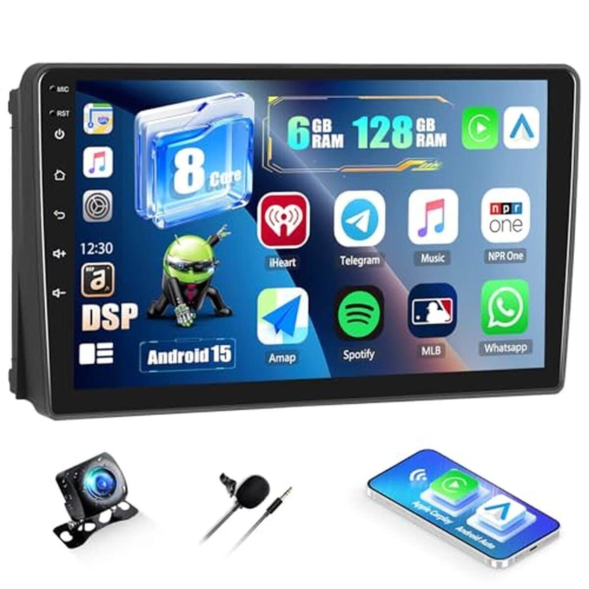 Test de l'autoradio CAMECHO android 13 pour Ford